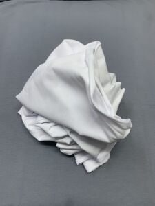 Diz Yapmaz 2 İplik Kumaş Beyaz, Parça 85x180 cm