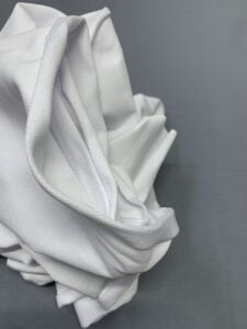 Diz Yapmaz 2 İplik Kumaş Beyaz, Parça 85x180 cm