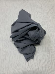 Diz Yapmaz 2 İplik Kumaş Gri, Parça 90x180 cm