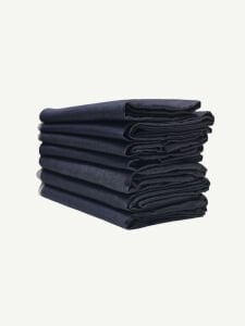 İnce Kot Kumaş Seti (%100 Pamuk), 140-320 cm arası 7 adet - Elbise ve Gömleklik Denim