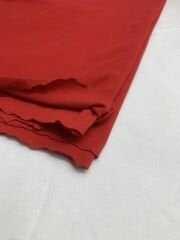 Kırmızı Bebe Ribanası Penye Kumaş, Parça 100x160 cm