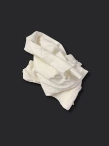 Ekru Bebe Ribana Penye Kumaş, Parça 50x120 cm