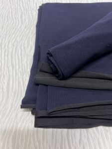 Ribanalı Diz Yapmaz 2 İplik, Parça 90x180 cm - Lacivert