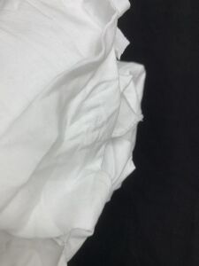 Beyaz Likralı Süprem Kumaş, Parça 250x185 cm