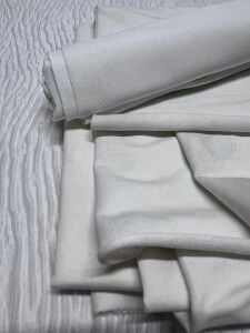 Ribanalı Diz Yapmaz 2 İplik, Parça 120x180 cm - Ekru