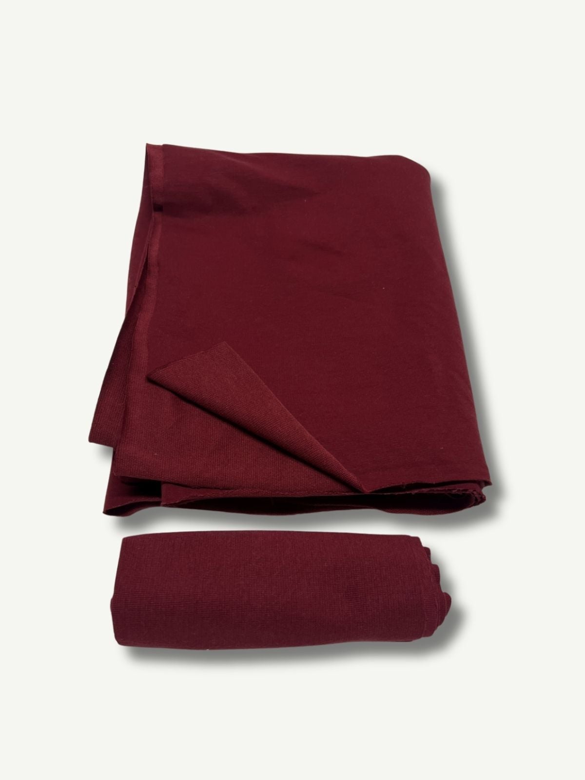 Ribanalı Diz Yapmaz 2 İplik, Parça 125x180 cm - Bordo