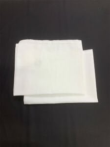 2 Adet Fermuarlı Yastık Astarı - Standart Boy Beyaz