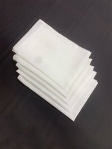 5 Adet Fermuarlı Yastık Astarı - Standart Boy Beyaz