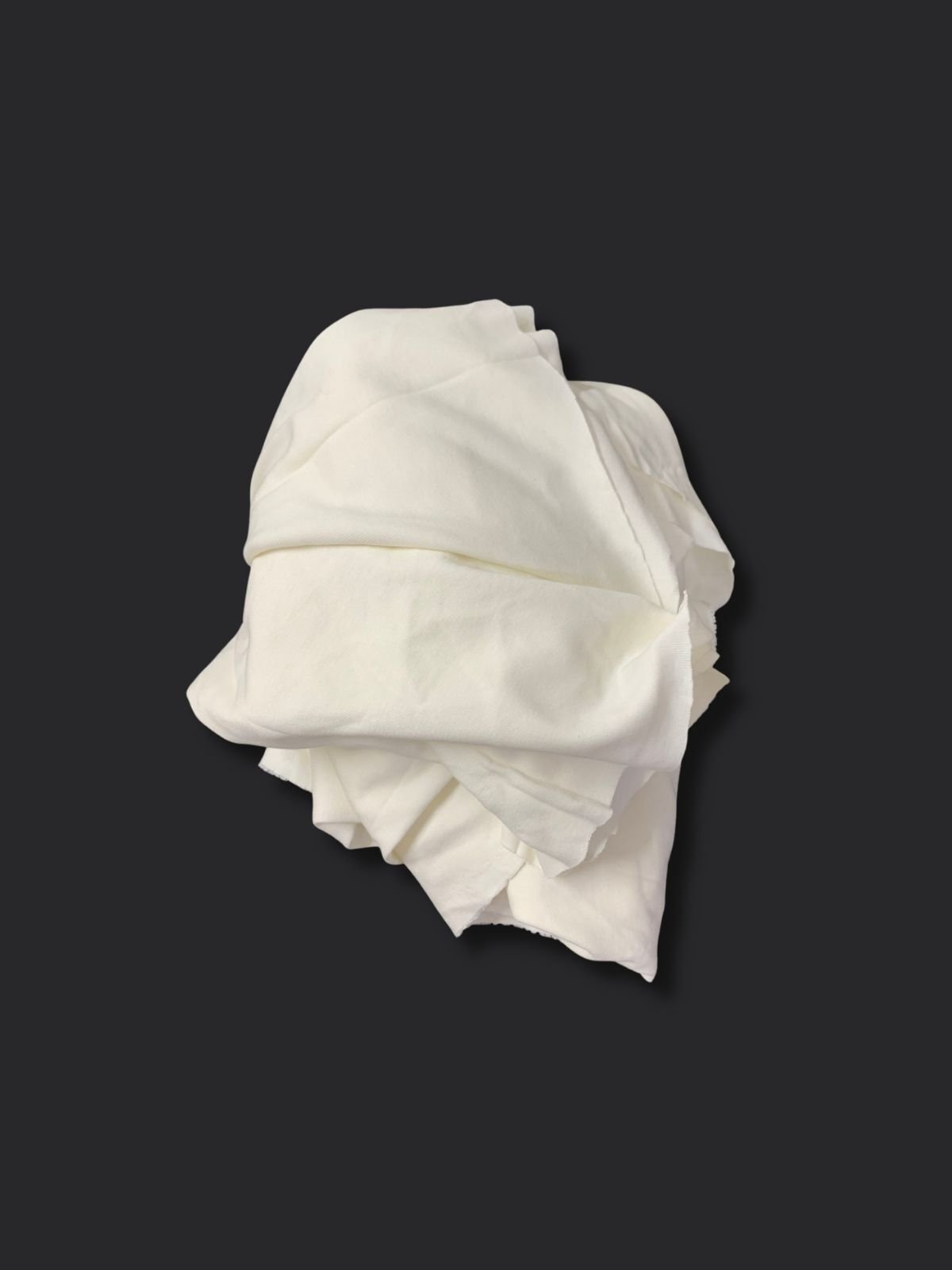 Ekru Bebe Ribanası Penye Kumaş, Parça 100x180 cm