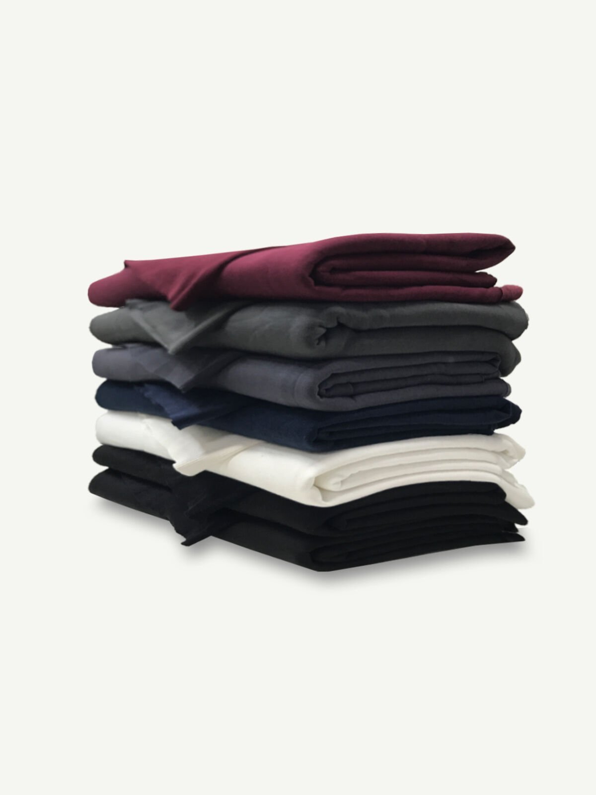 Ribanalı Şardonlu 3 İplik Kumaş Seti, Boyları 100-125 cm arası 7 adet