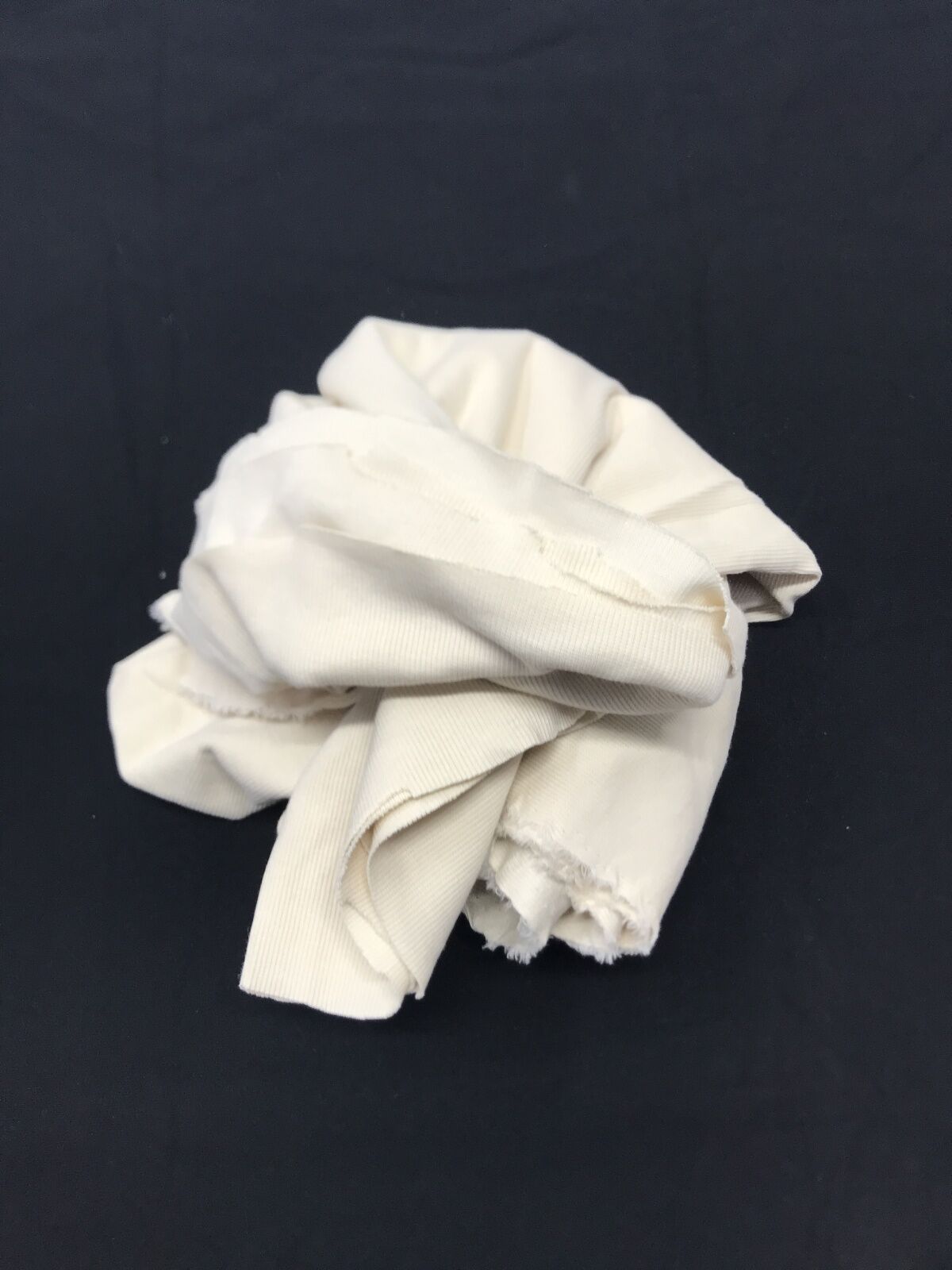 İnce Kaşkorse Kumaş Krem - Parça 130x120 cm