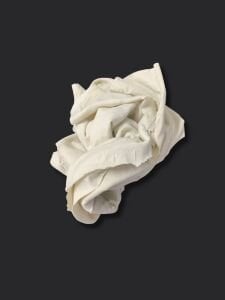 Krem Bebe Ribanası Penye Kumaş, Parça 110x170 cm