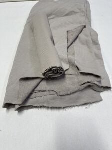 Ribanalı 3 İplik Kumaş, Parça 100x200 cm - Taş Rengi