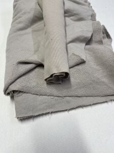Ribanalı 3 İplik Kumaş, Parça 105x190 cm - Taş Rengi