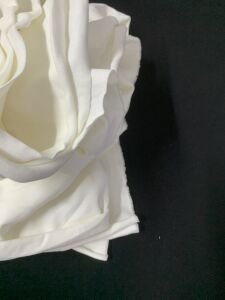 Ekru Esnek Bebe Ribanası Penye Kumaş, Parça 80x180 cm