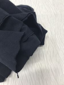 İnce Ribana Kumaş Lacivert - Parça 85x160 cm