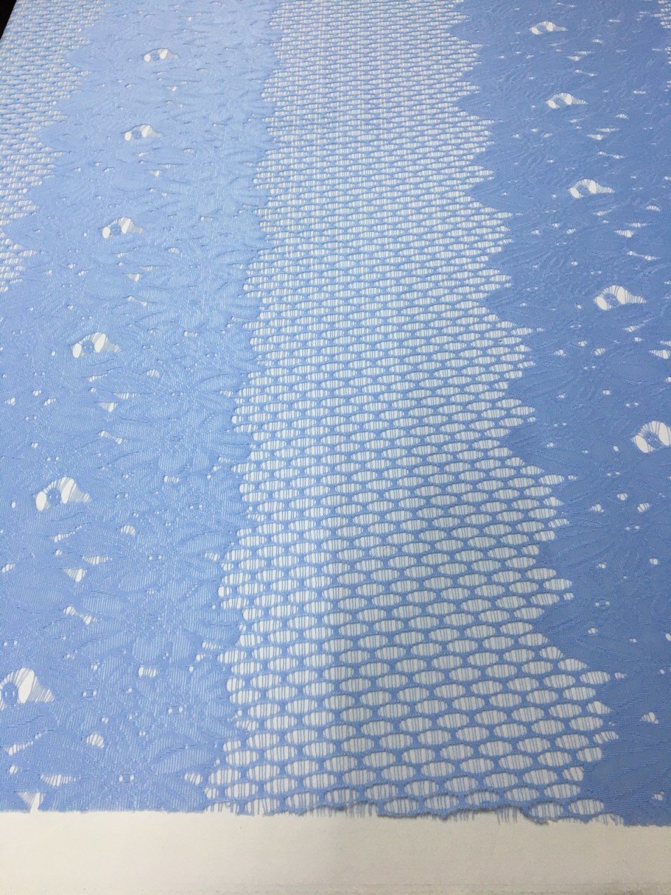 Bebe Mavi Dantel Kumaş