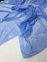 Bebe Mavi Dantel Kumaş