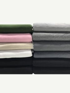 3 İplik Penye Kumaş Seti, Boyları 80-90 cm arası 12 adet