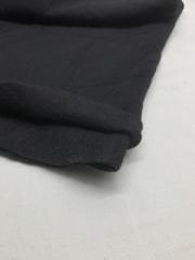 Şardonlu 3 İplik Kumaş, Parça 75x190 cm Siyah