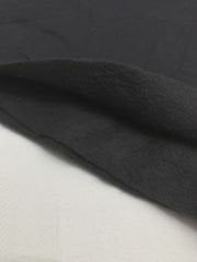 Şardonlu 3 İplik Kumaş, Parça 75x190 cm Siyah