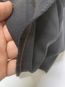 Bayan Pantolonluk Esnek Tok Kumaş, Parça 170x140 cm Siyah