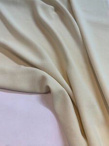 Krep Kumaş Ayrobin Efektli Dökümlü - Taş Rengi