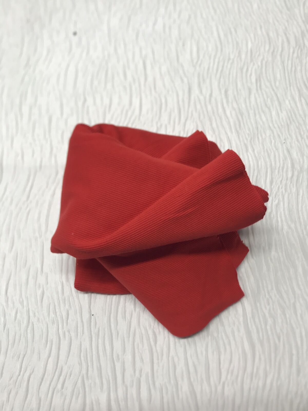 Ribana Fitilli Kumaş Kırmızı – Parça 95x130 cm