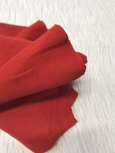 Ribana Fitilli Kumaş Kırmızı – Parça 95x130 cm