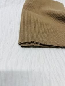 Ribana Fitilli Kumaş, Parça 15x110 cm - Kahverengi