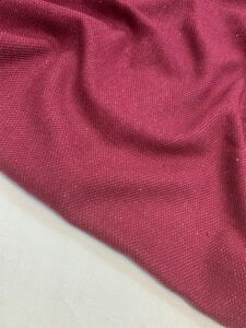 Bordo Pamuklu Kışlık Elbiselik Kumaş