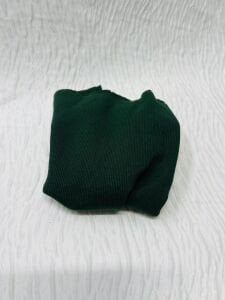 Ribana Fitilli Kumaş, Parça 30x110 cm - Zümrüt Yeşili