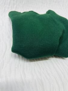 Ribana Fitilli Kumaş, Parça 30x110 cm - Zümrüt Yeşili