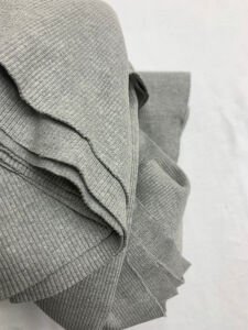 Gri Kaşkorse (Ribana) Kumaş, Parça 150x130 cm