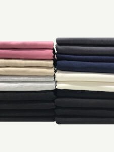 Ribanalı Diz Yapmaz 2 İplik Esnek Kumaş Seti, Boyları 80-95 cm arası 10 adet