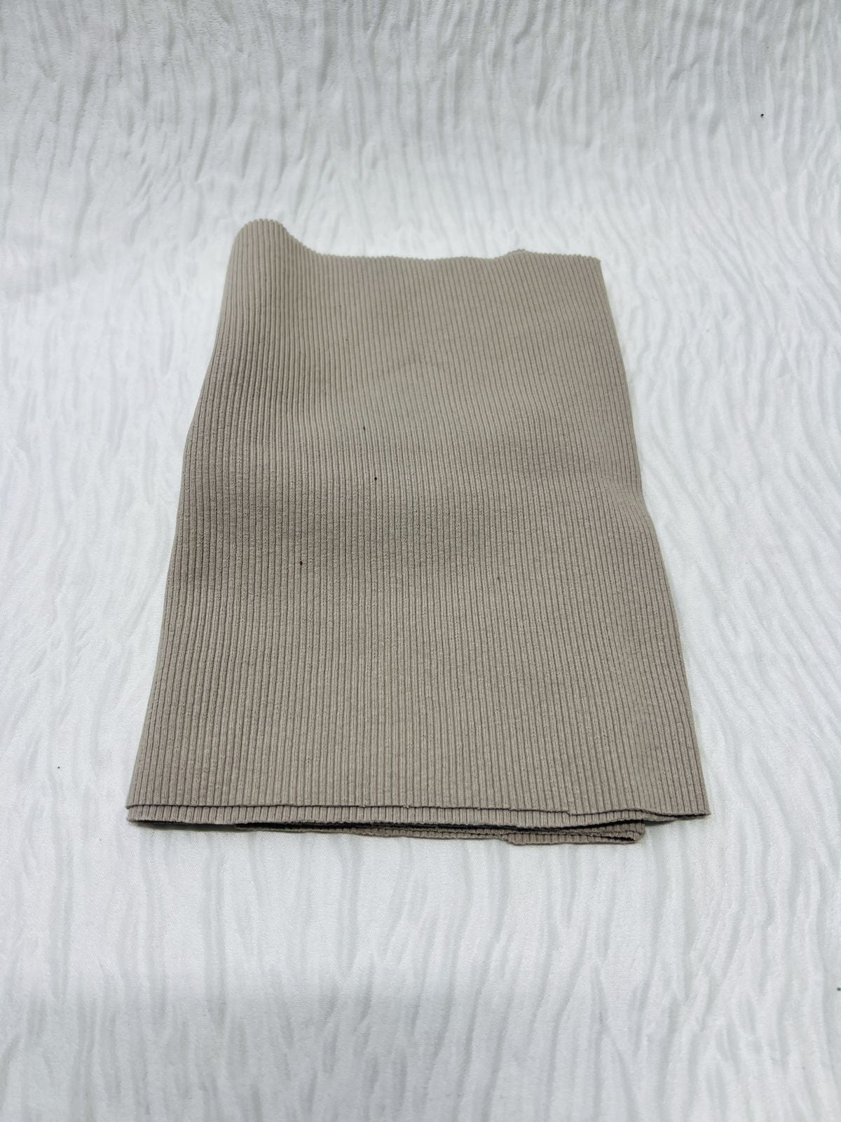 Ribana Fitilli Kumaş, Parça 20x110 cm - Bej Rengi