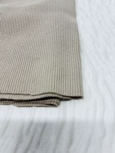 Ribana Fitilli Kumaş, Parça 20x110 cm - Bej Rengi