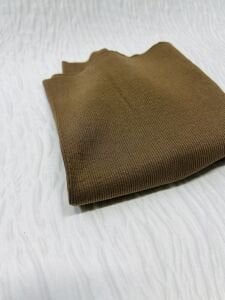 Ribana Fitilli Kumaş, Parça 20x110 cm - Kahverengi