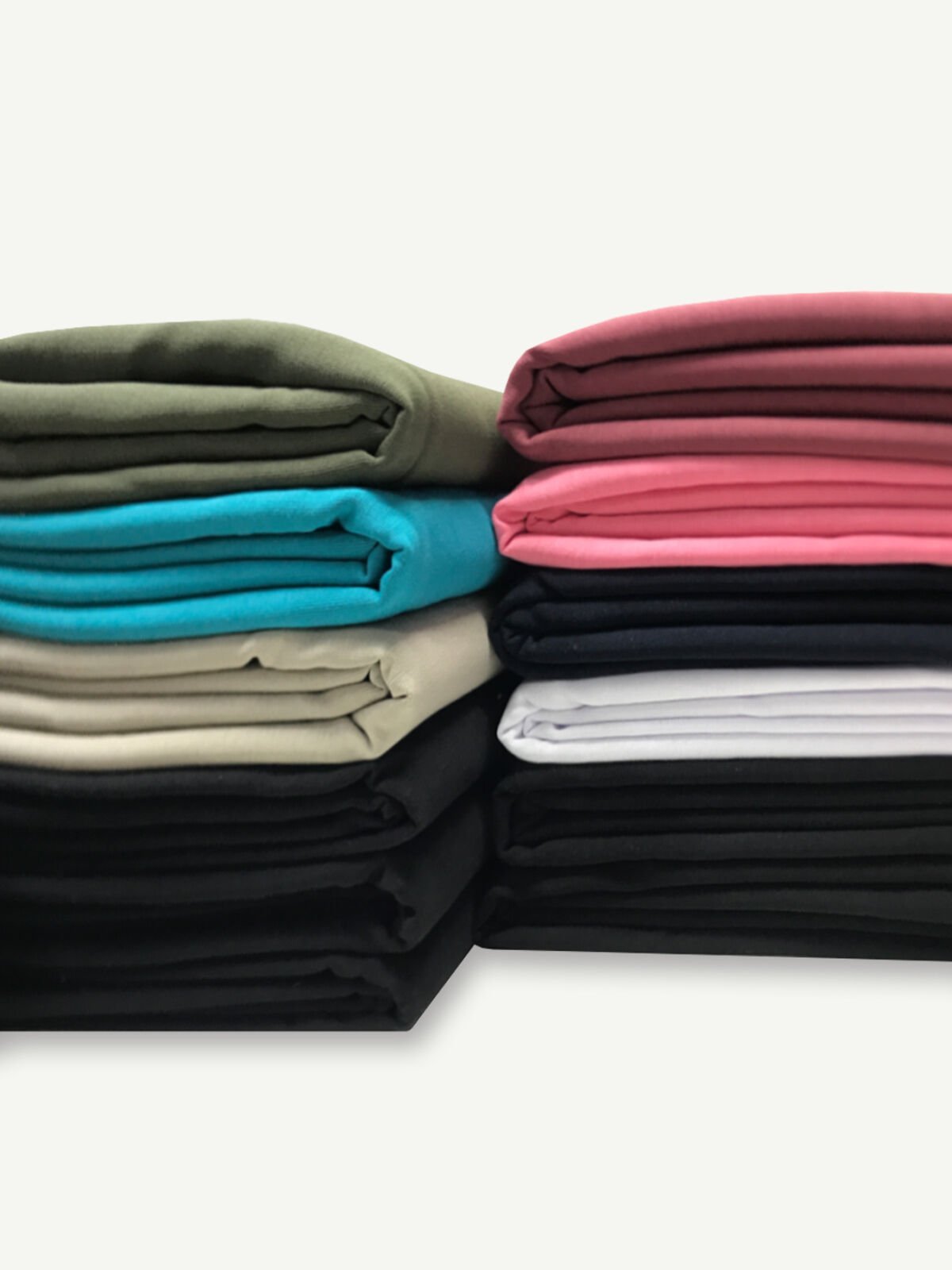 Diz Yapmaz 2 İplik Esnek Kumaş Seti, Boyları 80-95 cm arası 12 adet