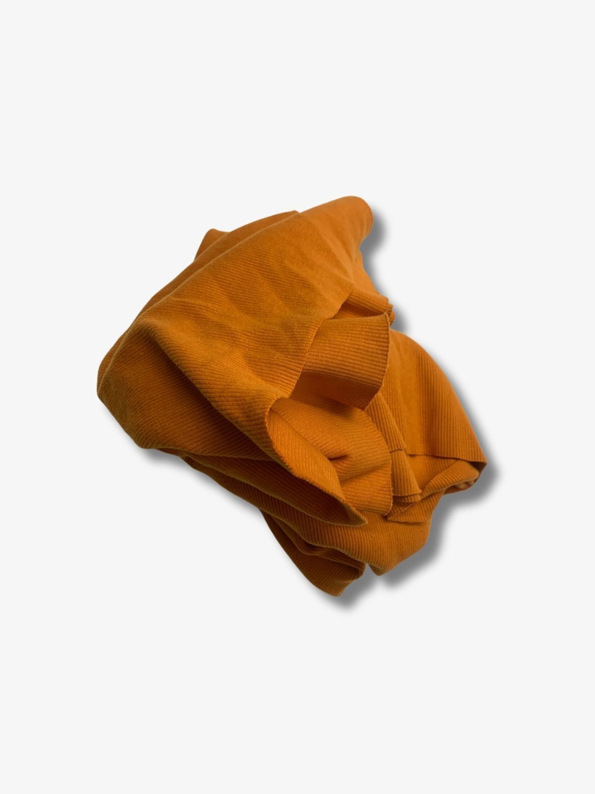 Turuncu Kaşkorse (Ribana) Kumaş, Parça 130x130 cm