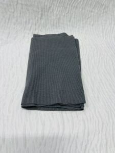 Ribana Fitilli Kumaş, Parça 20x110 cm - Koyu Gri