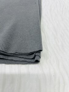 Ribana Fitilli Kumaş, Parça 20x110 cm - Koyu Gri