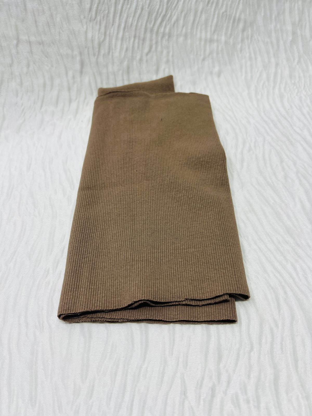 Ribana Fitilli Kumaş, Parça 25x110 cm - Kahverengi