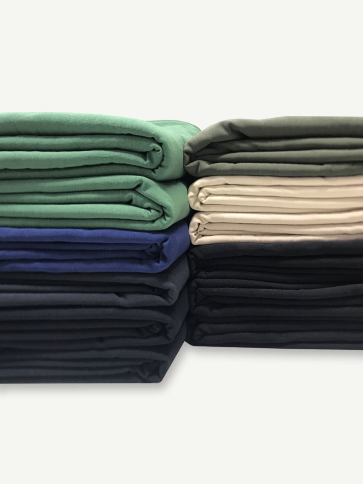 Diz Yapmaz 2 İplik Esnek Kumaş Seti, Boyları 75-95 cm arası 12 adet