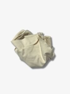 Krem İnce Ribana Kumaş, Parça 85x170 cm