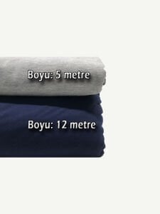 Süprem Kumaş Penye Seti, Boyları 12 - 5 metre 2 adet