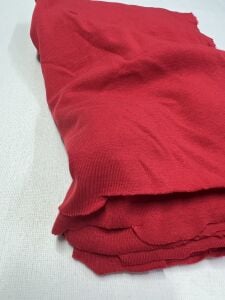 Bebe Ribanası Esnek, Parça 90x160 cm - Kırmızı