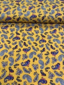 Şal Desenli Viskon Kumaş