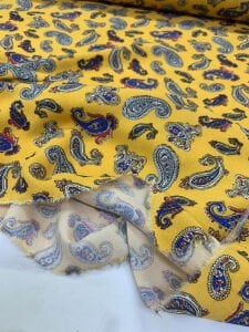 Şal Desenli Viskon Kumaş