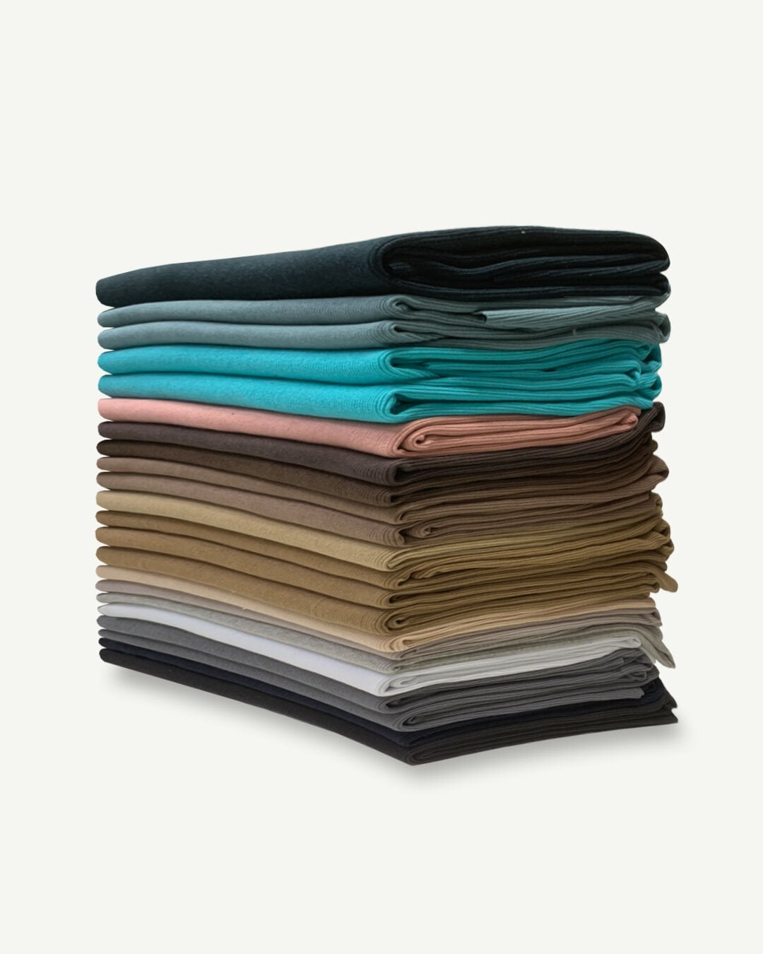 8 kg Ribana Fitilli Kumaş Seti, Boyları 60-90 cm arası 21 adet